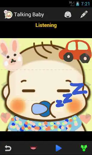 Play Talking Baby as an online game Talking Baby with UptoPlay