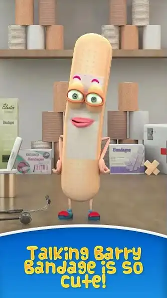 Play Talking Barry Bandage  and enjoy Talking Barry Bandage with UptoPlay