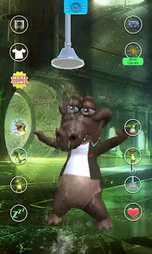 Play Talking Bath Crocodile