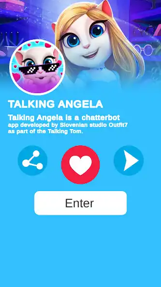 Play Talking call  angela as an online game Talking call  angela with UptoPlay