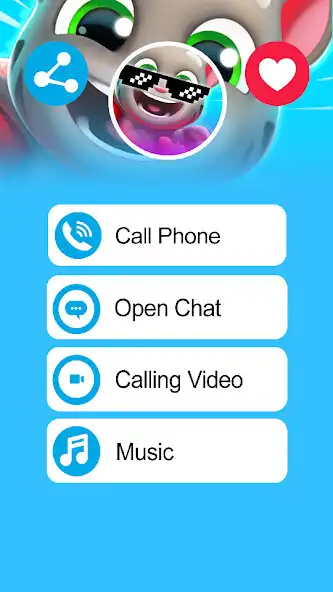 Play Talking call Tom  and enjoy Talking call Tom with UptoPlay