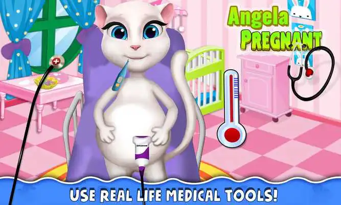 Play Talking Cat Pregnant Mommy