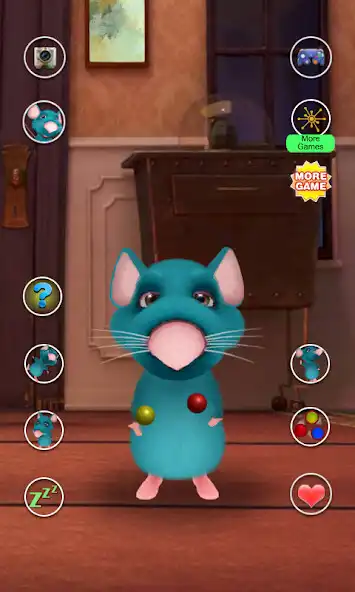 Play Talking Chef Mouse as an online game Talking Chef Mouse with UptoPlay