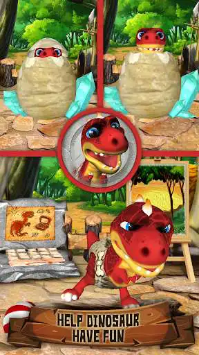 Play Talking Dinosaur 2 as an online game Talking Dinosaur 2 with UptoPlay