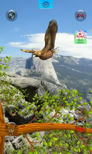Play Talking Eagle Flight as an online game Talking Eagle Flight with UptoPlay
