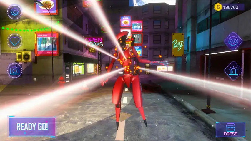 Play Talking Fighting Robot as an online game Talking Fighting Robot with UptoPlay