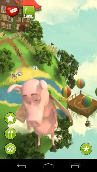 Play Talking Flying Pig as an online game Talking Flying Pig with UptoPlay