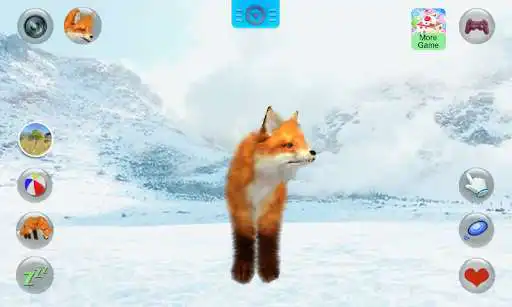 Play Talking Fox as an online game Talking Fox with UptoPlay