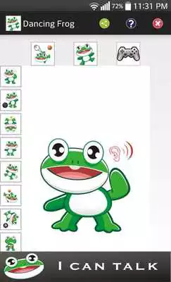 Play Talking Frog Dancing
