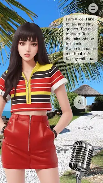 Play Talking Girl : AI Voice Chat  and enjoy Talking Girl : AI Voice Chat with UptoPlay