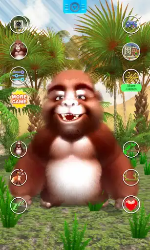 Play Talking Gorilla  and enjoy Talking Gorilla with UptoPlay