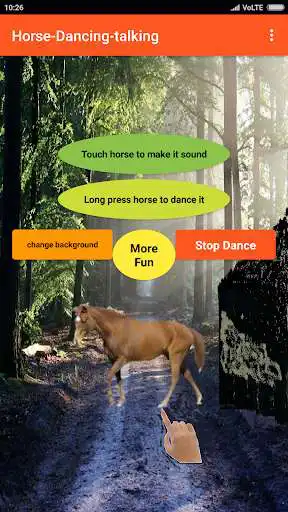Play Talking Horse-Animal-Dance app-Virtual Pet  and enjoy Talking Horse-Animal-Dance app-Virtual Pet with UptoPlay