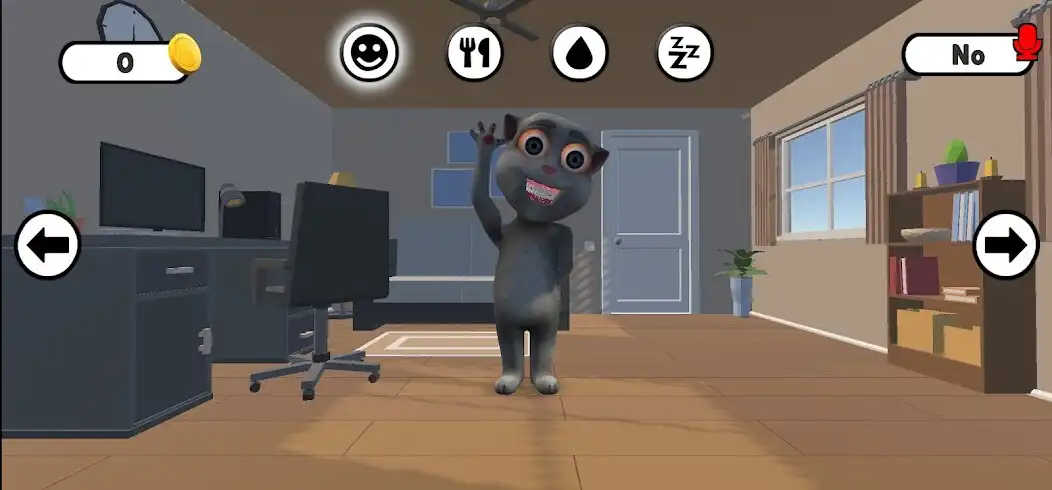 Play Talking Jack – Virtual Pet Cat as an online game Talking Jack – Virtual Pet Cat with UptoPlay