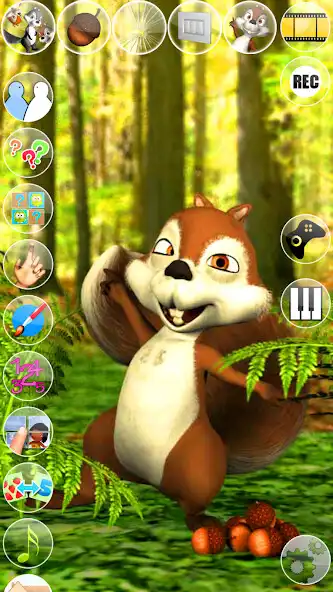 Play Talking James Squirrel - Virtual Pet  and enjoy Talking James Squirrel - Virtual Pet with UptoPlay