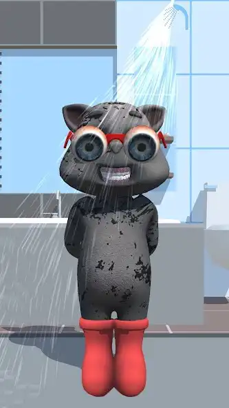 Play Talking Joe 2 - Scary Evil Cat as an online game Talking Joe 2 - Scary Evil Cat with UptoPlay