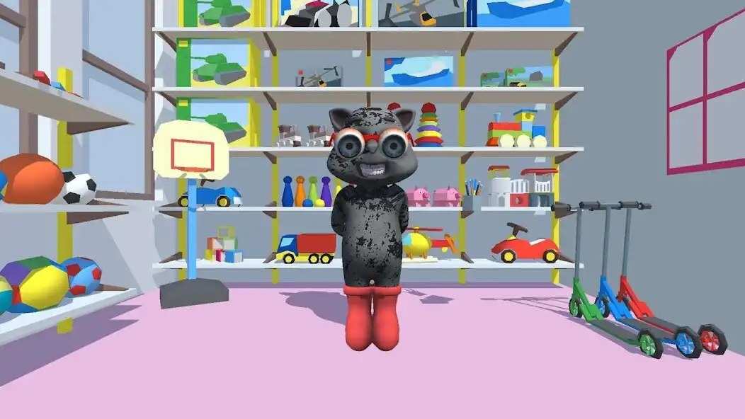 Play Talking Joe - Kick Evil Cat  and enjoy Talking Joe - Kick Evil Cat with UptoPlay