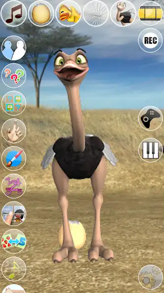 Play Talking Joe Ostrich  and enjoy Talking Joe Ostrich with UptoPlay