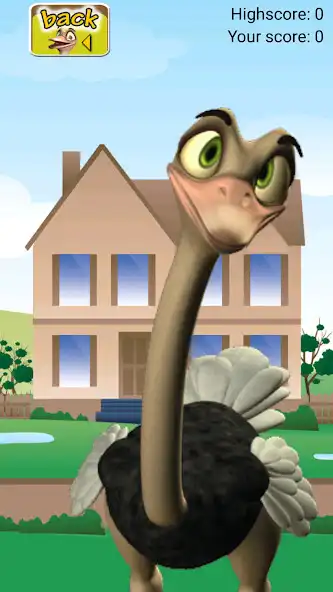 Play Talking Joe Ostrich as an online game Talking Joe Ostrich with UptoPlay