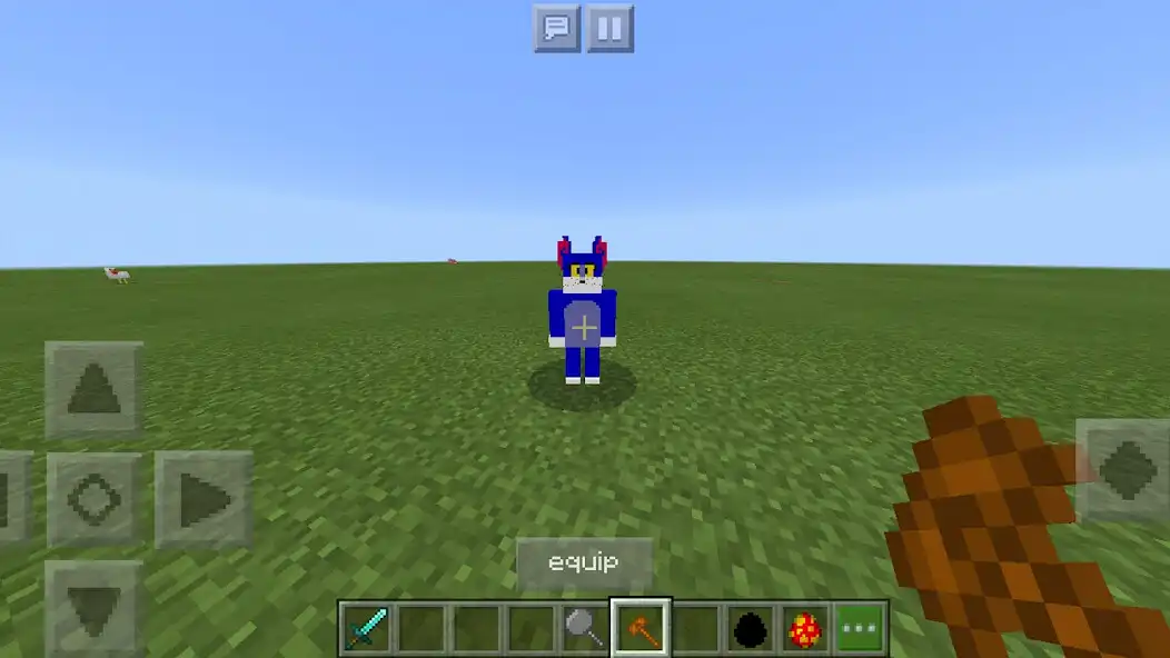 Play Talking Juan in Minecraft mod as an online game Talking Juan in Minecraft mod with UptoPlay