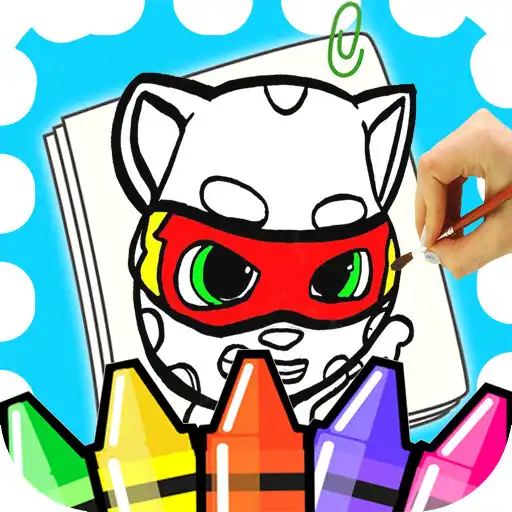 Play Talking Juan Scary coloring APK