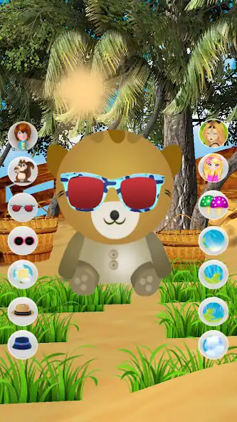 Play Talking Lovely Kitty for girls as an online game Talking Lovely Kitty for girls with UptoPlay