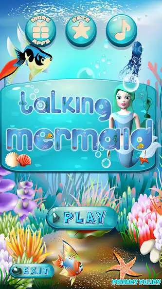 Play Talking Mermaid as an online game Talking Mermaid with UptoPlay