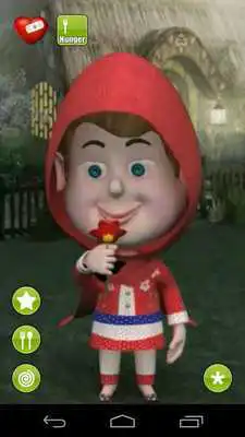Play Talking Red Riding Hood as an online game Talking Red Riding Hood with UptoPlay