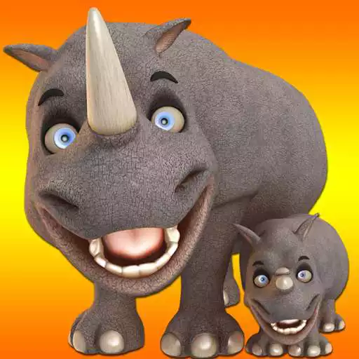 Free play online Talking Rhino Hero And Junior APK