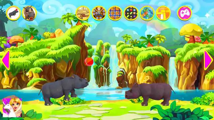 Play Talking Rhino Hero And Junior