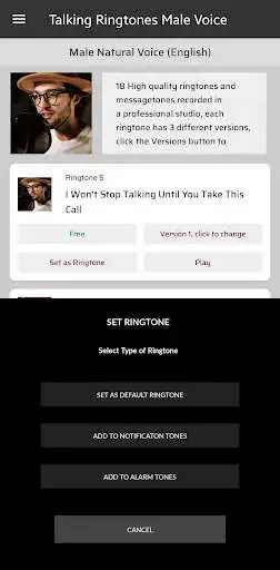 Play Talking Ringtones Male Voice as an online game Talking Ringtones Male Voice with UptoPlay