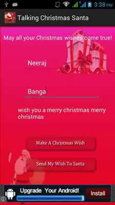 Play Talking Santa- Christmas Wish