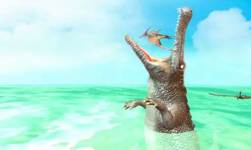 Play Talking Sarcosuchus as an online game Talking Sarcosuchus with UptoPlay