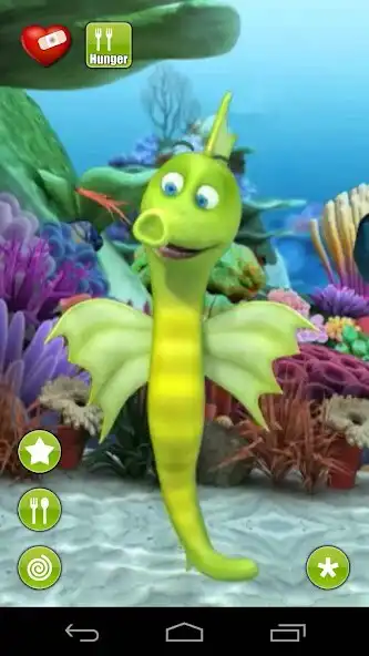 Play Talking Seahorse as an online game Talking Seahorse with UptoPlay