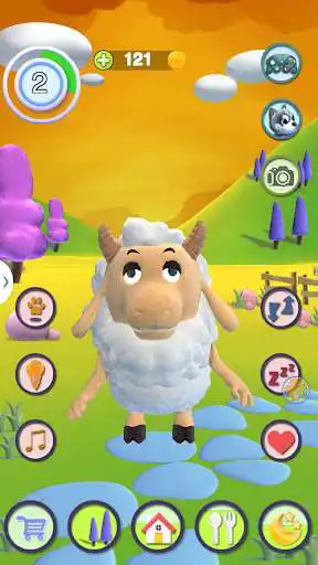 Play Talking Sheep as an online game Talking Sheep with UptoPlay