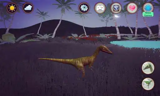 Play Talking Small Compsognathus as an online game Talking Small Compsognathus with UptoPlay