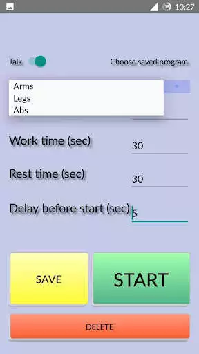 Play Talking Sport Timer