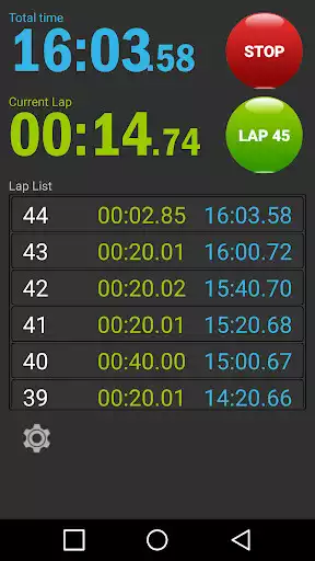Play Talking stopwatch