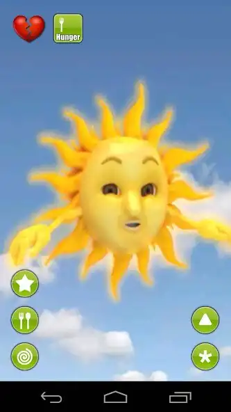 Play Talking Sun as an online game Talking Sun with UptoPlay