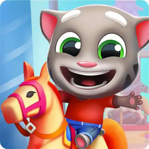 Talking Tom Fun Fair online game with UptoPlay