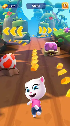 Play Talking Tom Gold Run 2  and enjoy Talking Tom Gold Run 2 with UptoPlay