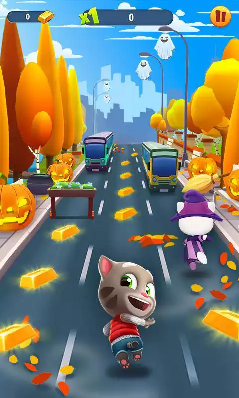 Play Talking Tom Gold Run