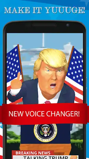 Play Talking Trump as an online game Talking Trump with UptoPlay