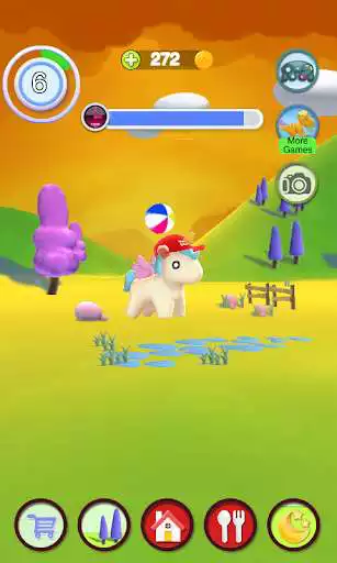 Play Talking Unicorn as an online game Talking Unicorn with UptoPlay