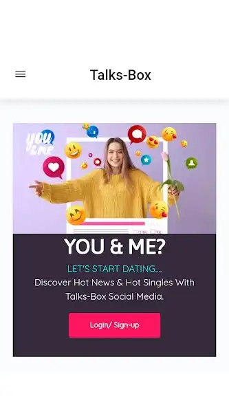 Play Talks-box Social Media App  and enjoy Talks-box Social Media App with UptoPlay