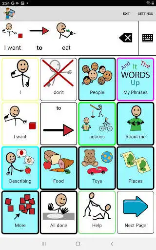 Play TalkTablet PRO for Autism, Aphasia, Stroke as an online game TalkTablet PRO for Autism, Aphasia, Stroke with UptoPlay