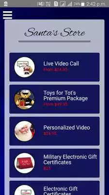 Play Talk to Santa