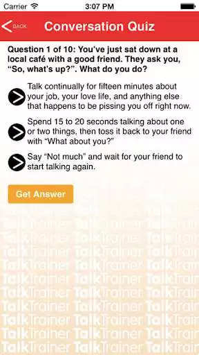 Play TalkTrainer Conversation Aid