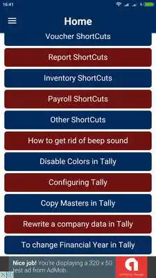Play Tally Shortcut Keys