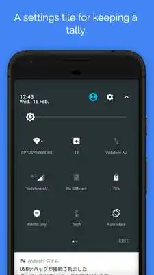 Play TallyTile Quick Settings Tile