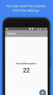 Play TallyTile Quick Settings Tile